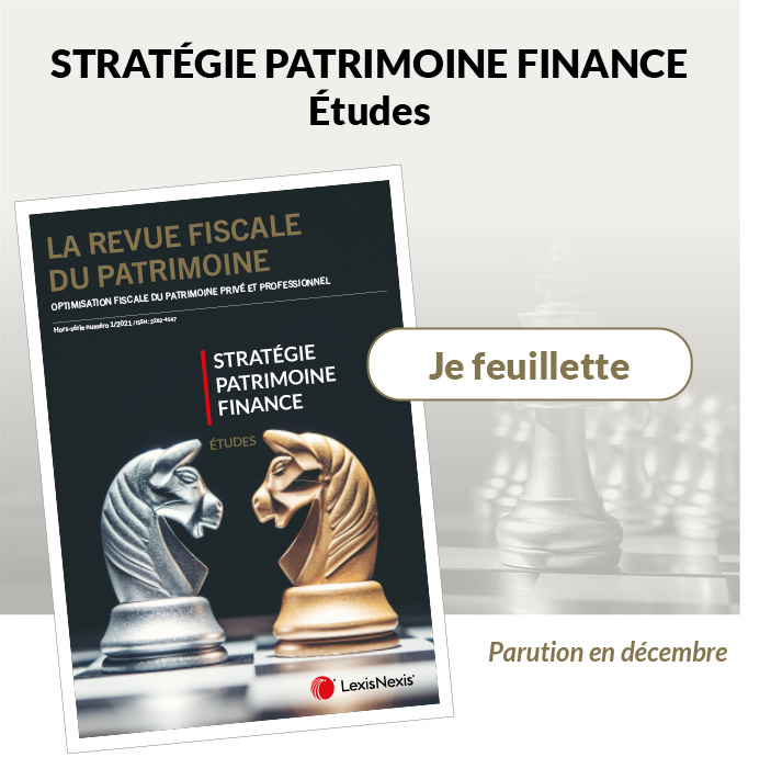 STRATÉGIE PATRIMOINE FINANCE Études